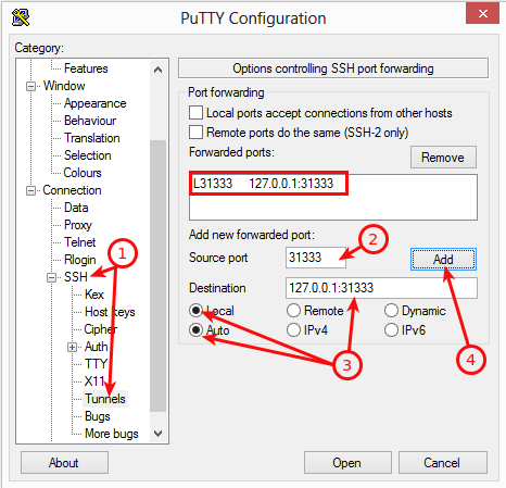 Plex putty configuration 2