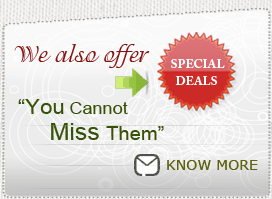 We also offer