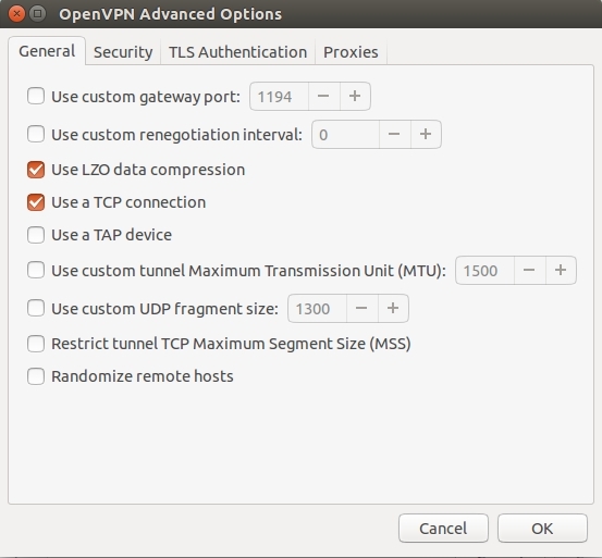 Ubuntu openvpn configuration3